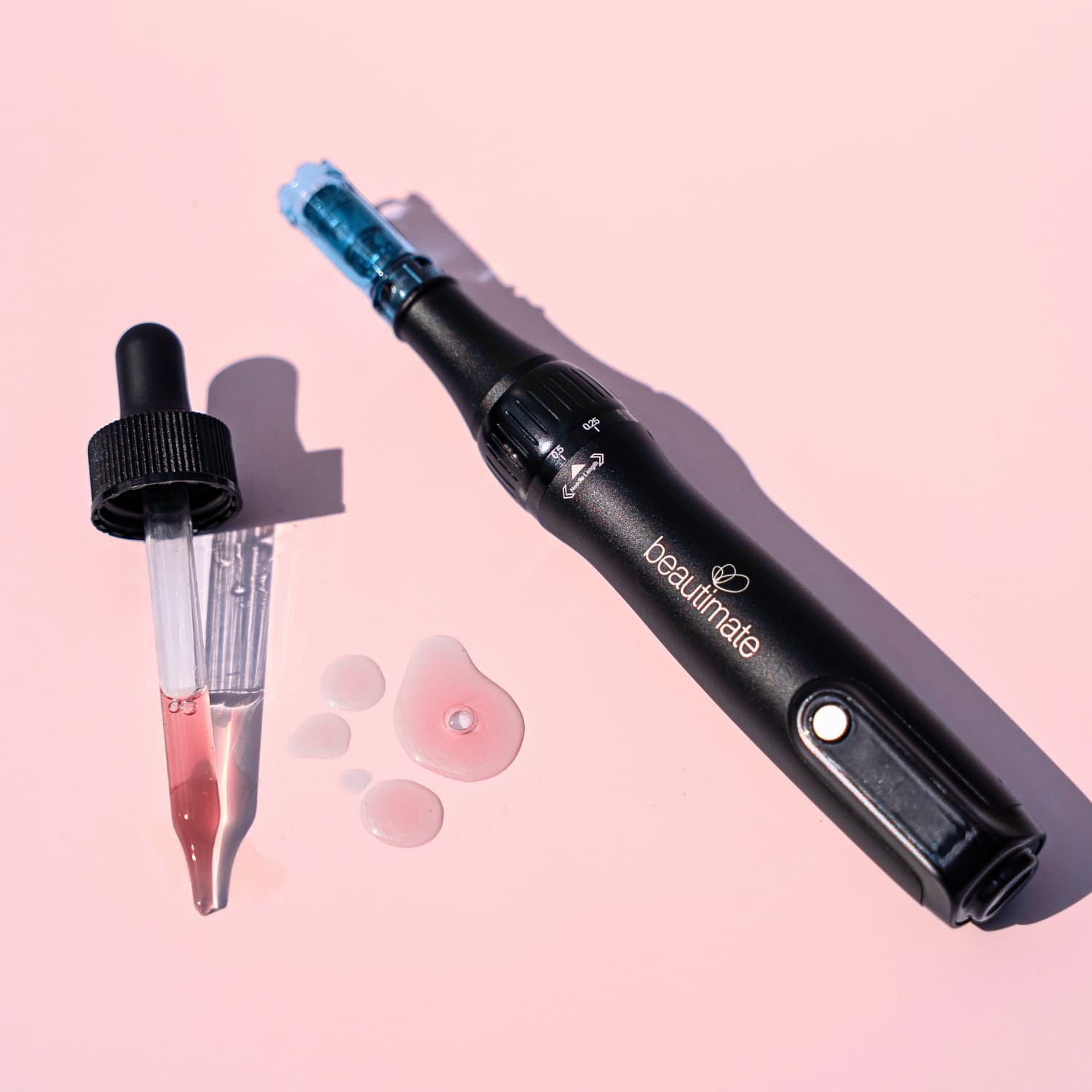 Beautimate adjustable microneedling pen for at-home skincare routines