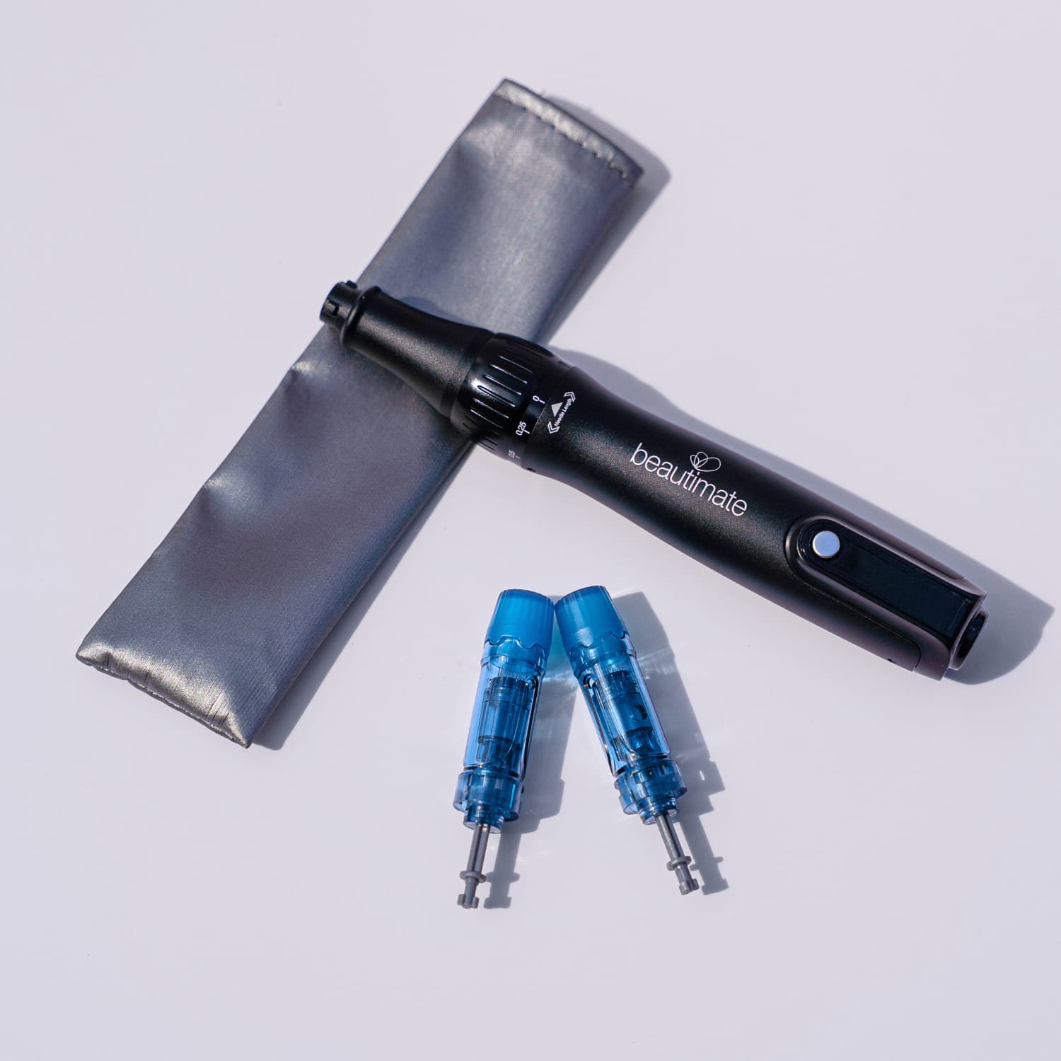 Microneedling pen with sterile disposable 12-pin 18-pin and 36-pin cartridges