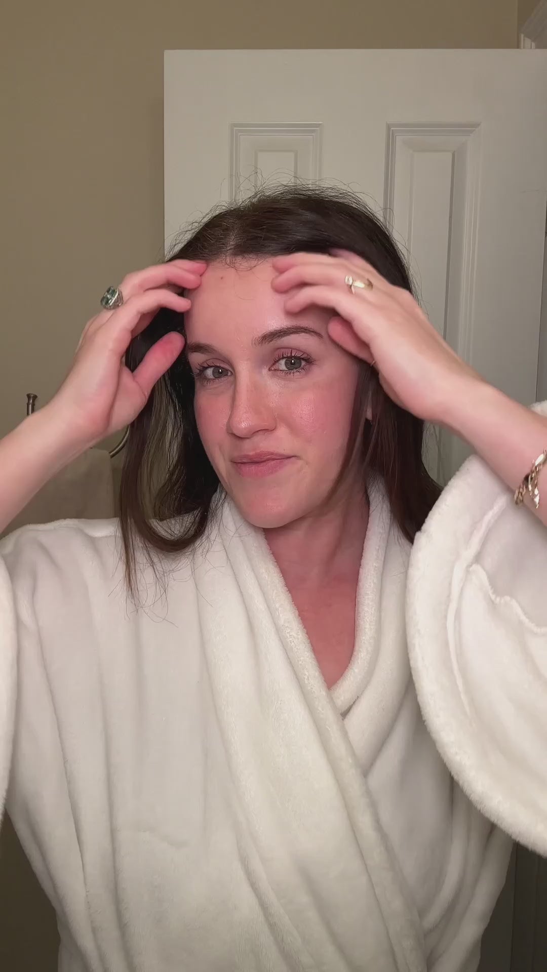 Load video: How to use beautimate Derma Stamp and rosemary oil bundle step by step tutorial